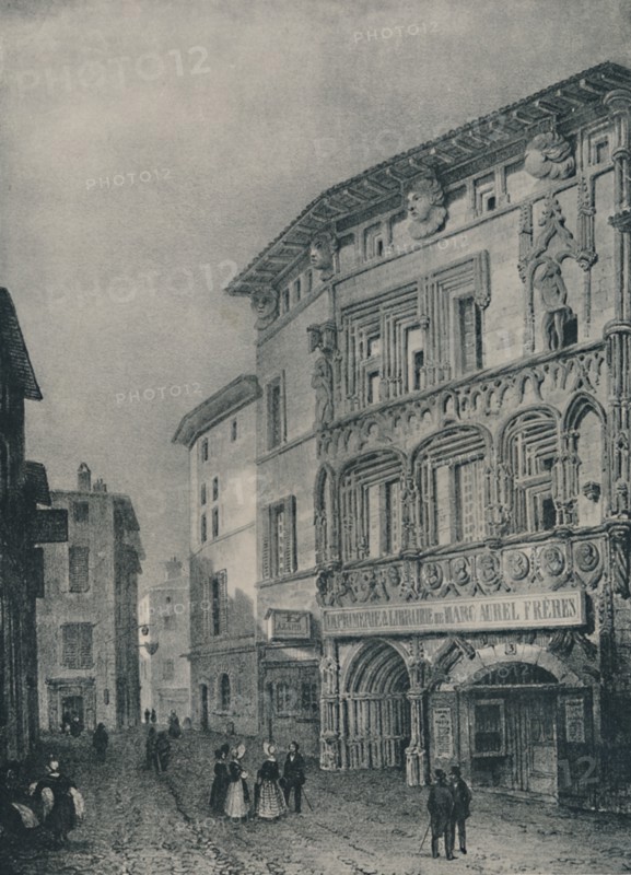 'The Lodging of Bonaparte at Valence', 1896. Artist: Unknown.