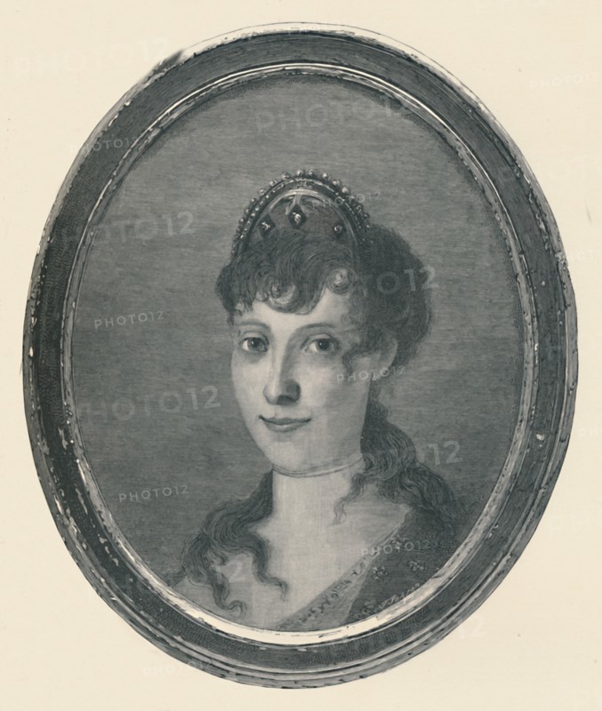 'Laetitia Ramolino - Wife of Carlo Buonaparte; Mother of Napoleon Bonaparte', c1780, (1896).  Artist: Unknown.