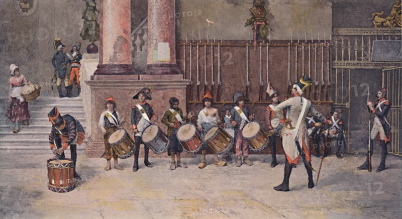 'The Drummers of the Republic', 1896. Artist: Unknown.