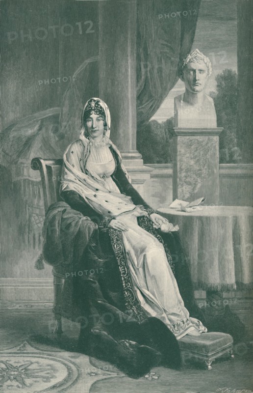 'Marie-Laetitia Ramolino Bonaparte - Mother of Napoleon I', c1800-1804, (1896). Artist: T Johnson.
