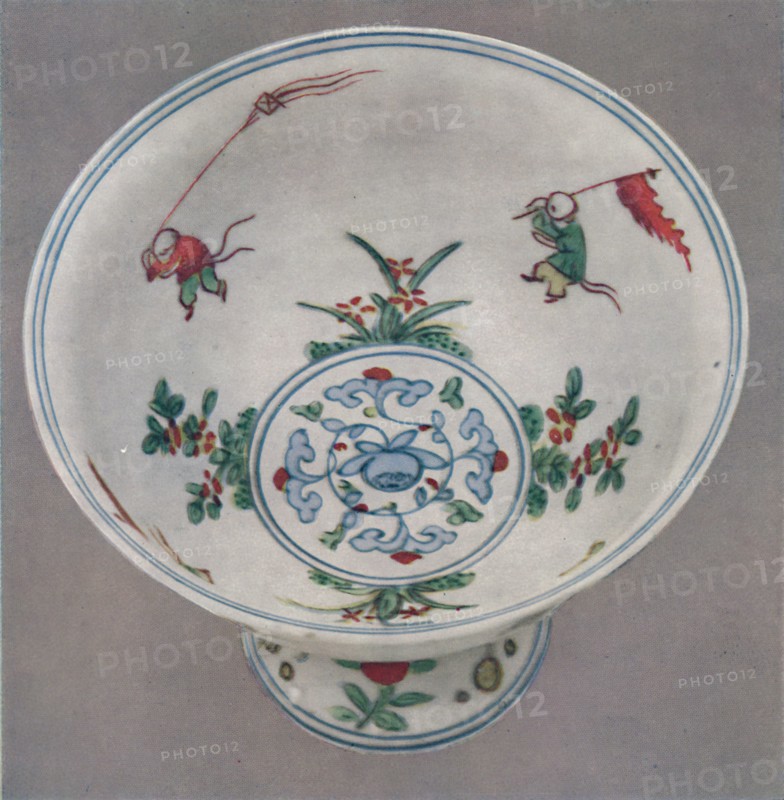 'Hsuan Te Stem-Cup', 1425-1435, (1927). Artists: Edward F Strange, Unknown.