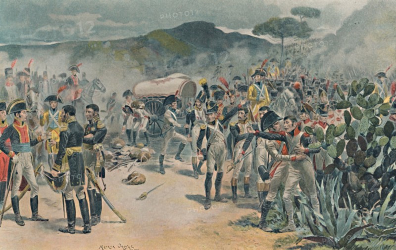 'The Capitulation of Baylen', 1808, (1896).  Artist: Unknown.