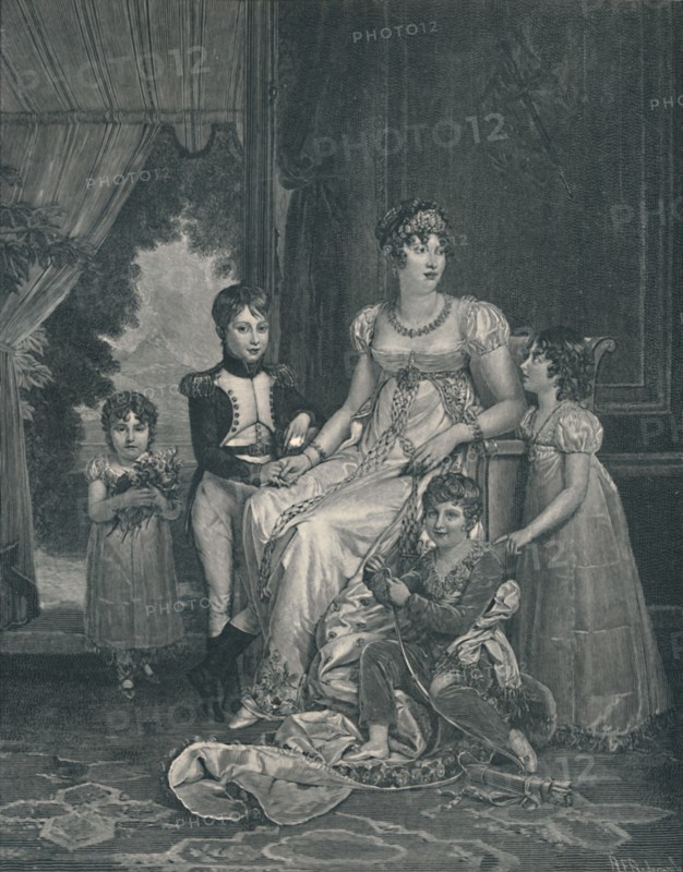 'Marie-Annunciade-Caroline Bonaparte', c1810, (1896). Artist: AE Anderson.
