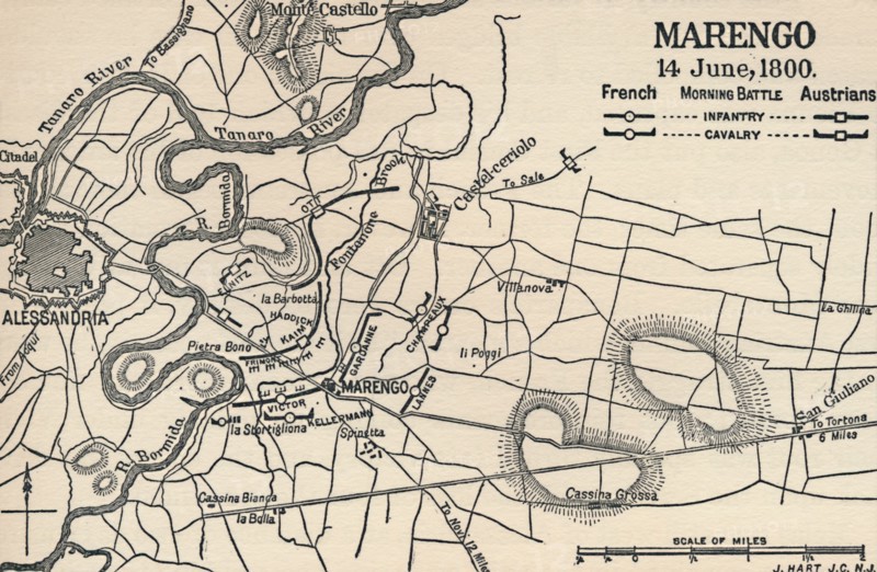 'Marengo - 14 June, 1800 (Morning Battle)', (1896). Artist: Unknown.