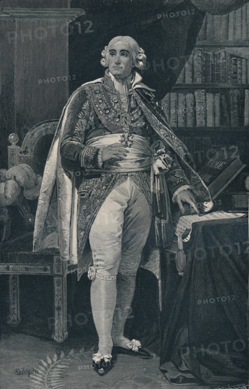 'Jean-Jacques-Régis De Cambacérès - Duke of Parma', c1800, (1896). Artist: Henry Wolf.