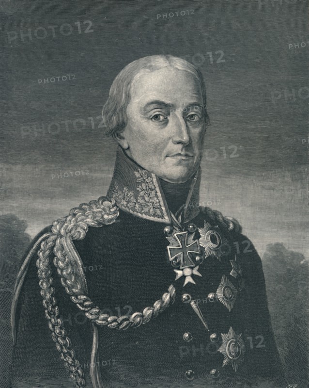 'Friedrich Wilhelm Von Bülow', c1810, (1896). Artist: T Johnson.