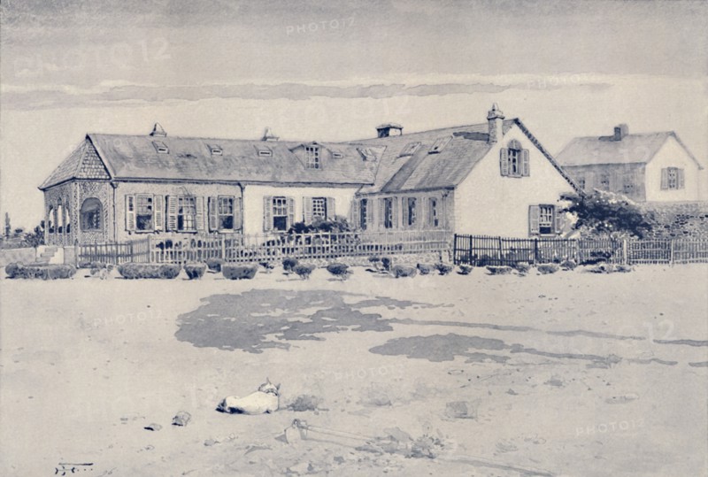 Longwood, Napoleon's Residence at St. Helena', 1896. Artist: Unknown.