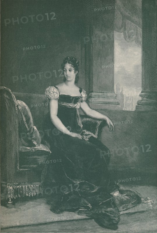'Eugénie Bernardine-Desireé Clary - Mme. Bernadotte; Queen of Sweden', 1811, (1896).  Artist: R. G. Tietze.