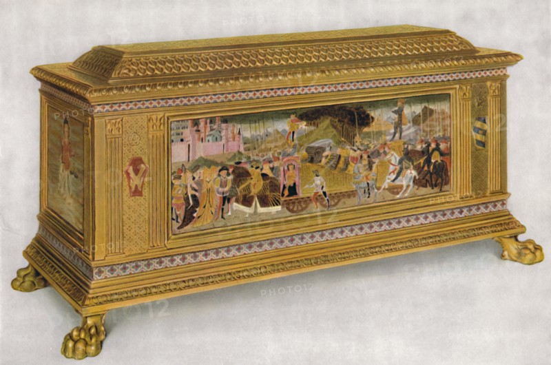 'A Fifteenth-Century Florentine Cassone', (1927). Artist: Unknown.