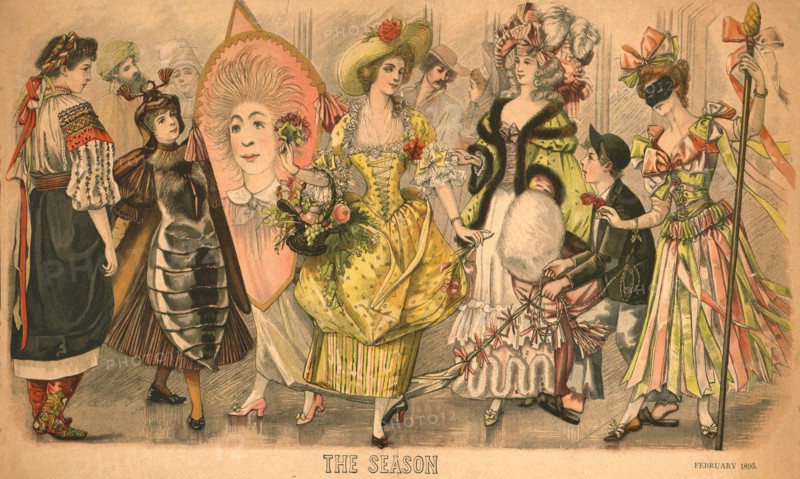 'The Season', 1895.  Artist: Unknown.