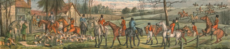 The Hunt - The Death, 1820, (1890). Artist: Henry Thomas Alken.