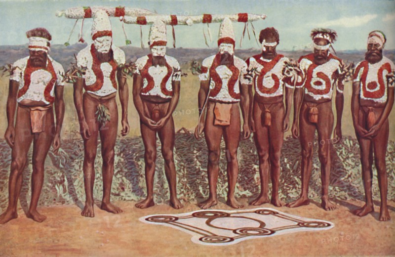 'Totemistic Ritual Among the Australian Blacks', c1935. Artist: Unknown.