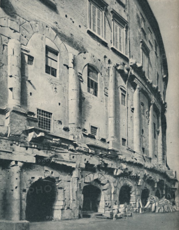 'Glorious Architecture Cleared Cleared of the Accretions of Long Ages', c1935. Artist: Keystone.