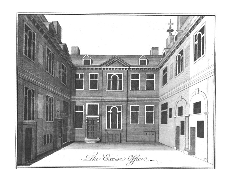 'The Excise Office.', c1756. Artist: Benjamin Cole.