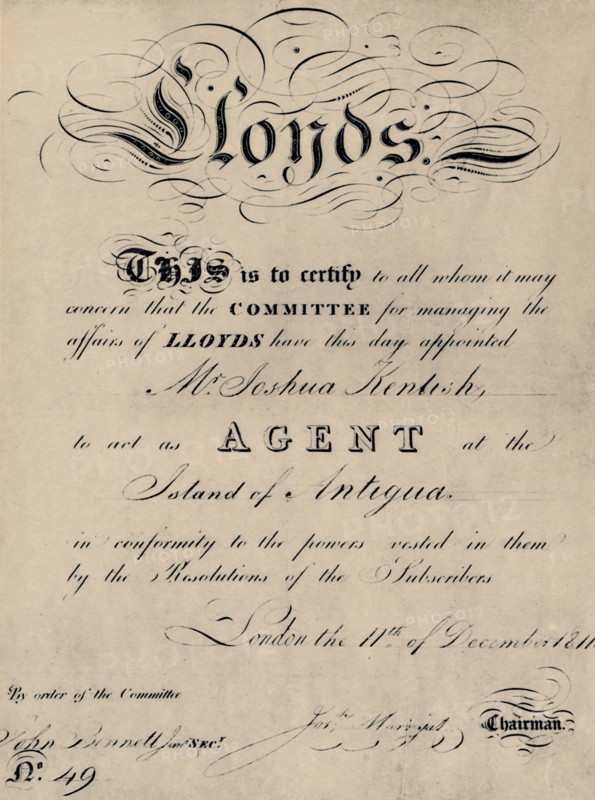 'Appointment of Agent at Antigua, 1911', (1928). Artist: Unknown.