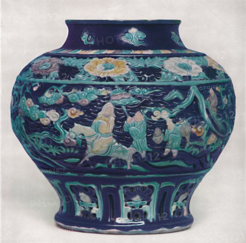 'Chinese Wine-Jar. Ming Period', 1368-1644, (1928). Artist: Unknown.