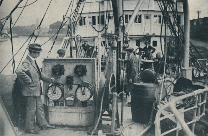 'Laying the Lines That Bridge The Seven Seas', c1935. Creator: Siemens Brothers and Company Limited.