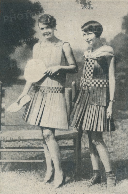 'Frocks of Strips of Wood', c1935. Artist: Unknown.