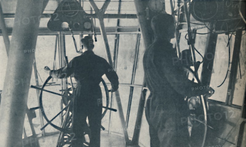 'Comfort for Passengers and the Cabin of a Marvellous Central Control', c1935. Artist: Unknown.