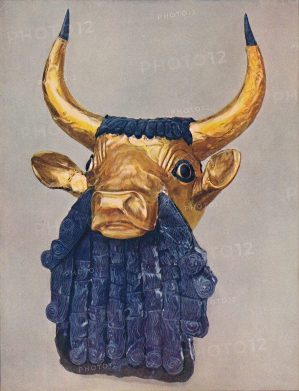 'Oldest Known Examples of the Goldsmith's Art: Masterpieces of Sumerian Culture', c1935. Artist: Unknown.