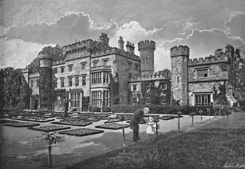'Hawarden Castle', c1896. Artist: Catherall & Pritchard.