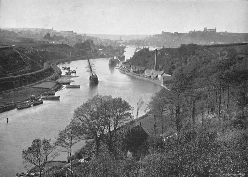 'Whitby, from Larpool', c1896. Artist: Frank Meadow Sutcliffe.