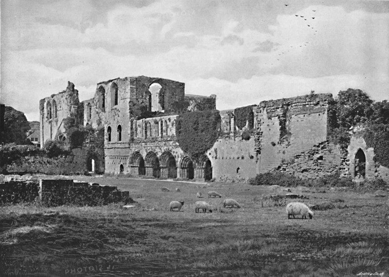 'Furness Abbey', c1896. Artist: Green Brothers.