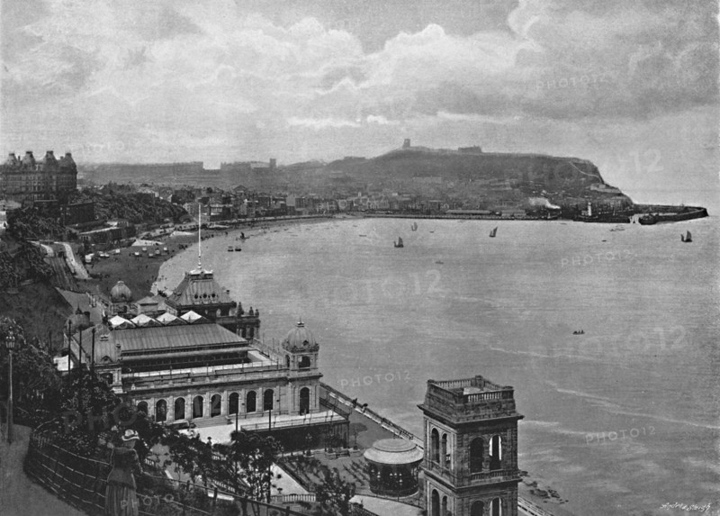 'Scarborough: The South Bay and Spa', c1896. Artist: Frith & Co.