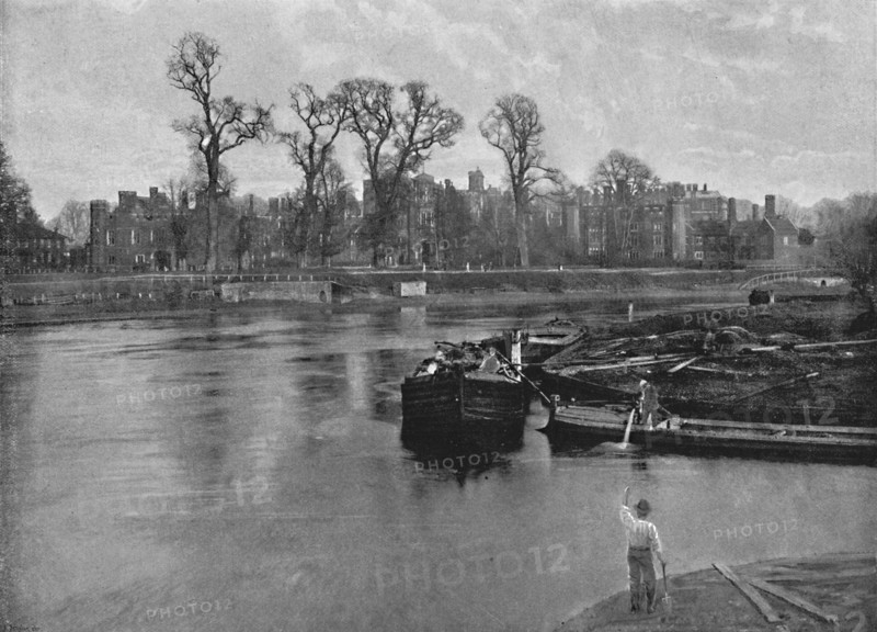 'Hampton Court Palace', c1896. Artist: Poulton & Co.