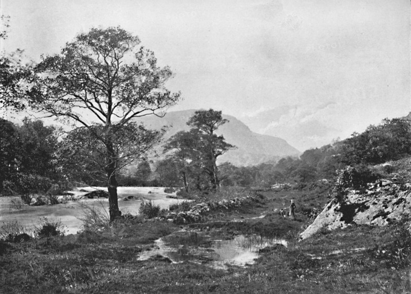 'On the Lledr, North Wales', c1896. Artist: Green Brothers.