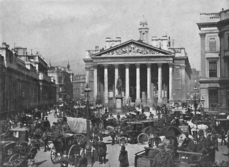 'The Royal Exchange', c1896. Artist: Frith & Co.