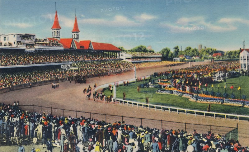 'Souvenir of the Kentucky Derby', 1942. Artist: Caufield & Shook.