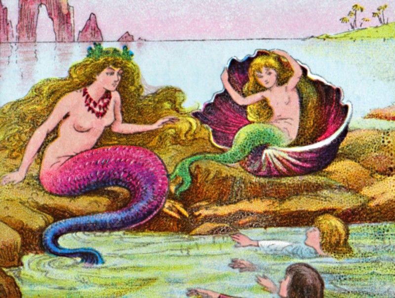'The mermaids', c1905. Artist: Unknown.
