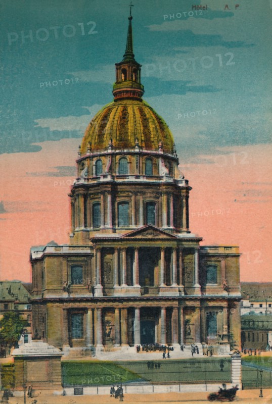 The Dome of Les Invalides, Paris, c1920. Artist: Unknown.