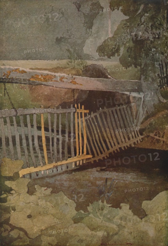 'The Drop Gate, Duncombe Park', 1923. Artist: John Sell Cotman.