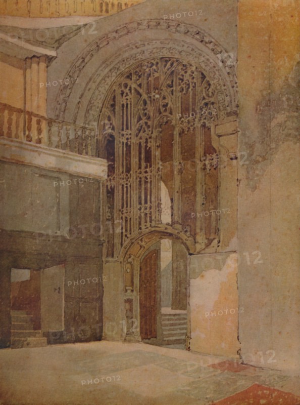 'In Norwich Cathedral', 1923. Artist: John Sell Cotman.