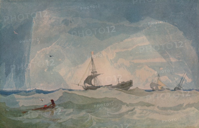 'A Dismasted Brig', 1923. Artist: John Sell Cotman.