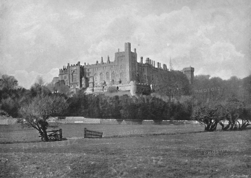 'Arundel Castle', c1896. Artist: J White.