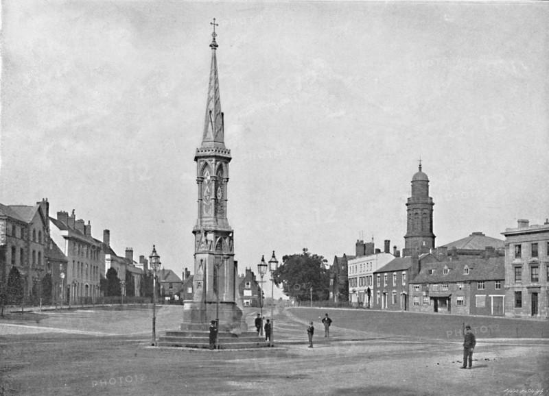 'Banbury Cross', c1896. Artist: Edwin A Walford.