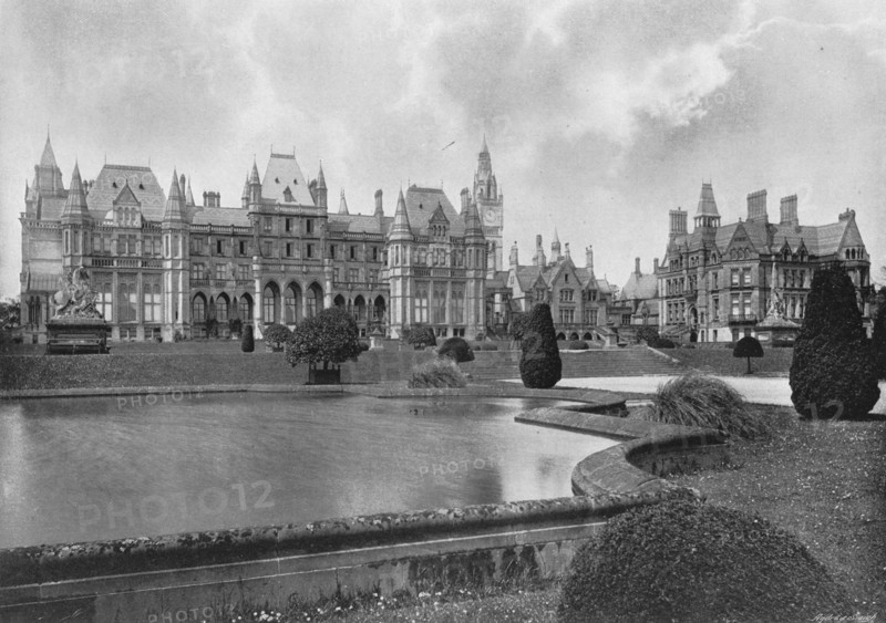 'Eaton Hall', c1896. Artist: Catherall & Pritchard.