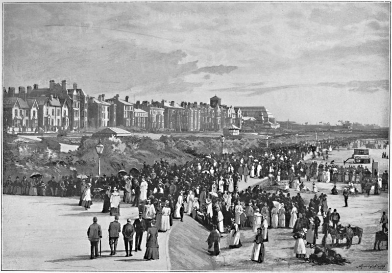 'Marine Park, Southport', c1896. Artist: Valentine & Sons.