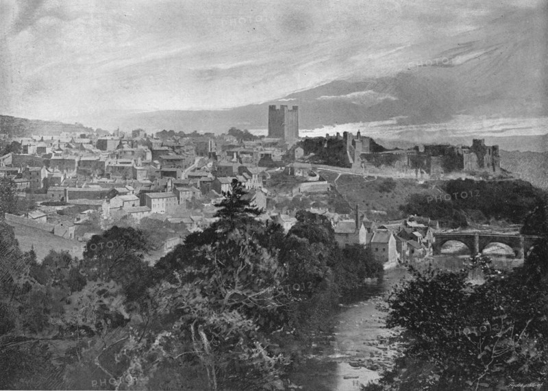'Richmond, Yorkshire', c1896. Artist: Sanderson Brothers.