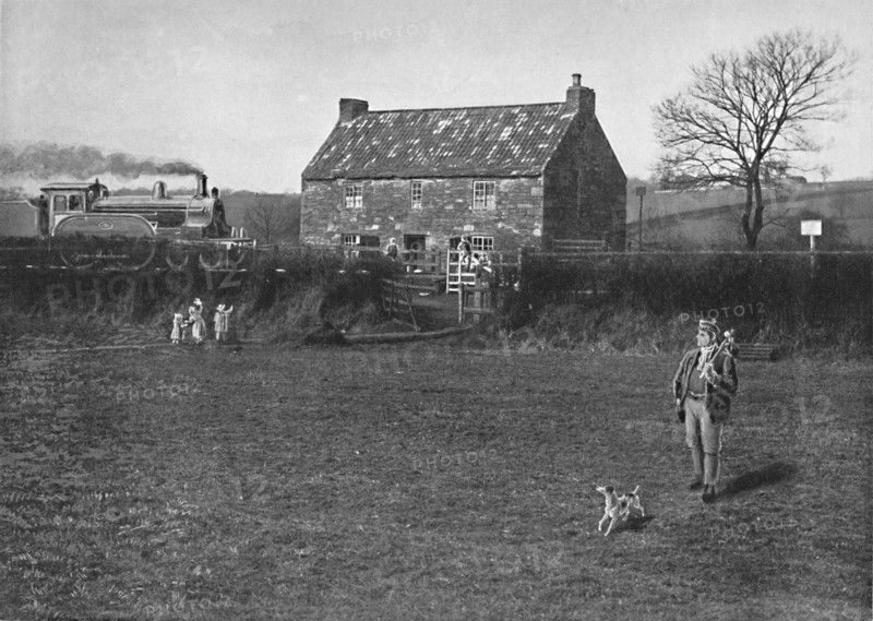 'George Stephenson's Birthplace, Wylam', c1896. Artist: GW Wilson and Company.