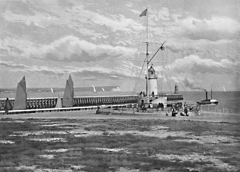 'Signal Station, Newhaven,' c1896. Artist: Poulton & Co.