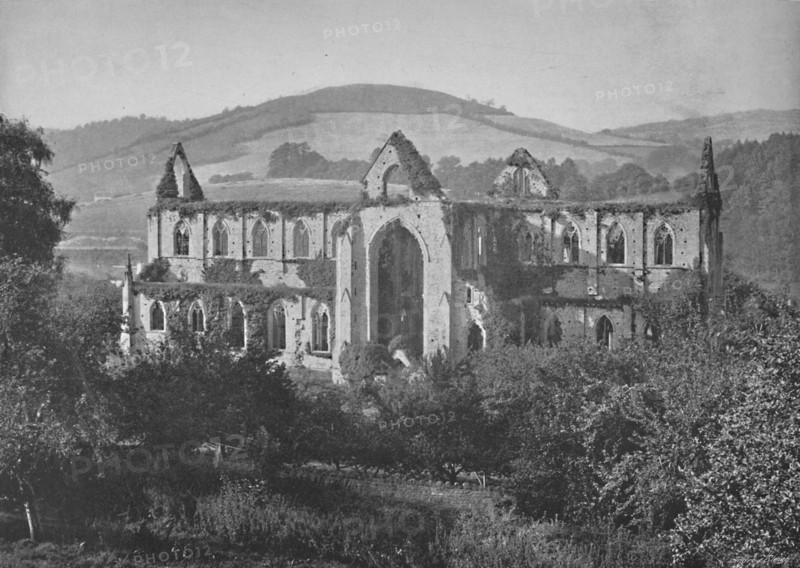 'Tintern Abbey', c1896. Artist: Valentine & Sons.