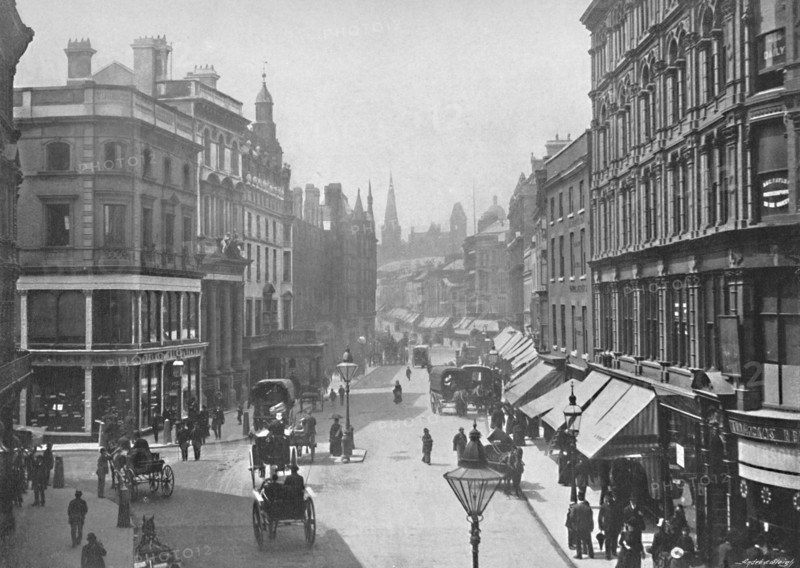 'New Street, Birmingham', c1896. Artist: Poulton & Co.