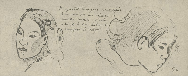 'Good Company, No Affectations', 1936. Artist: Paul Gauguin.