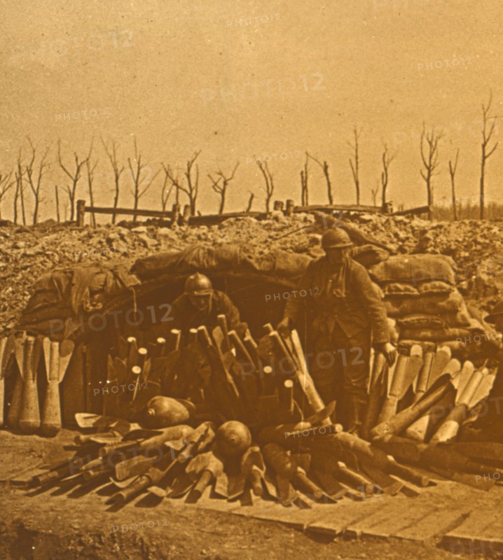 Bomb store, c1914-c1918. Artist: Unknown.