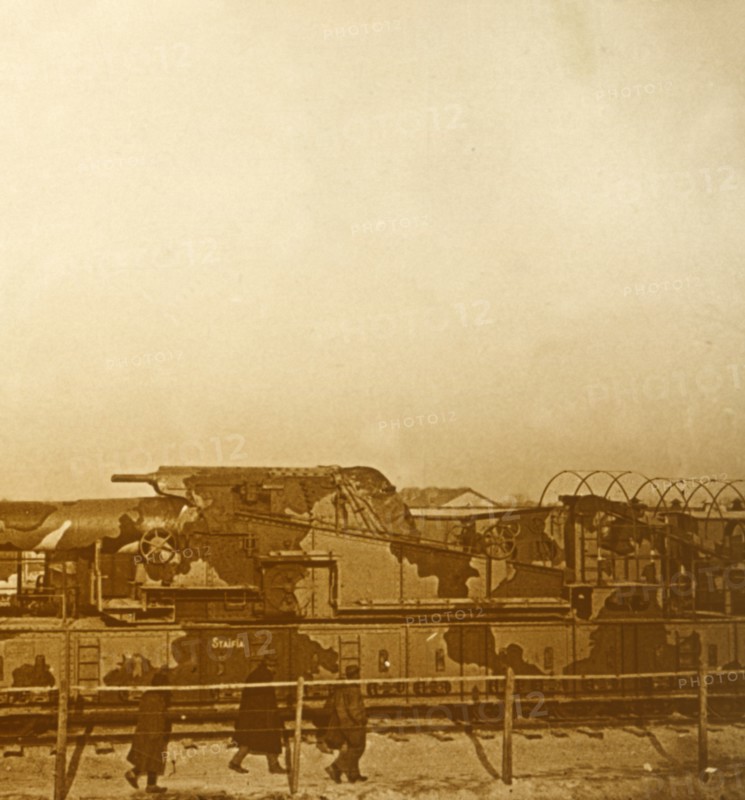 Armoured train, c1914-c1918. Artist: Unknown.
