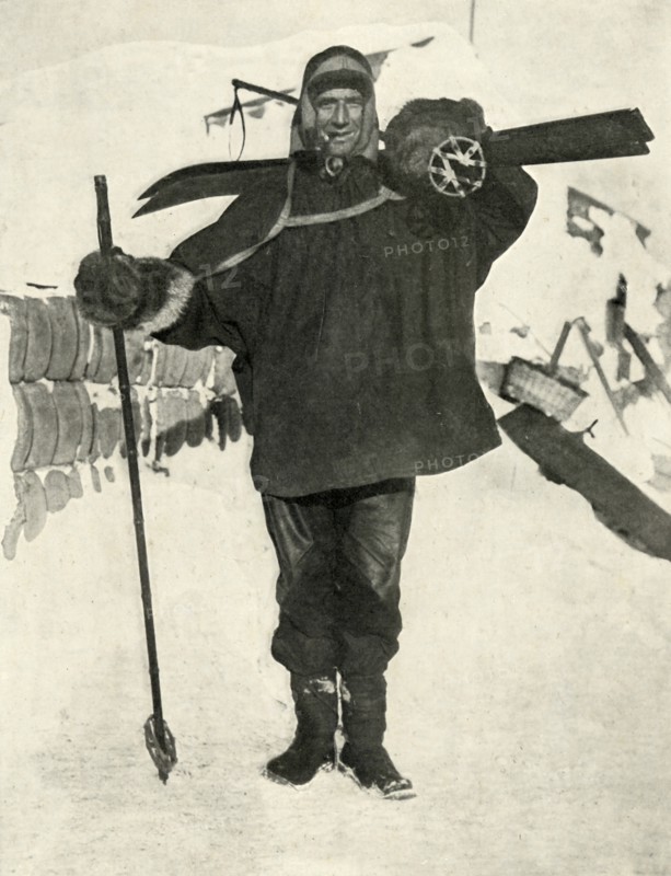 'Petty Officer Crean (Who received the Albert Medal)', 1911, (1913). Artist: Herbert Ponting.